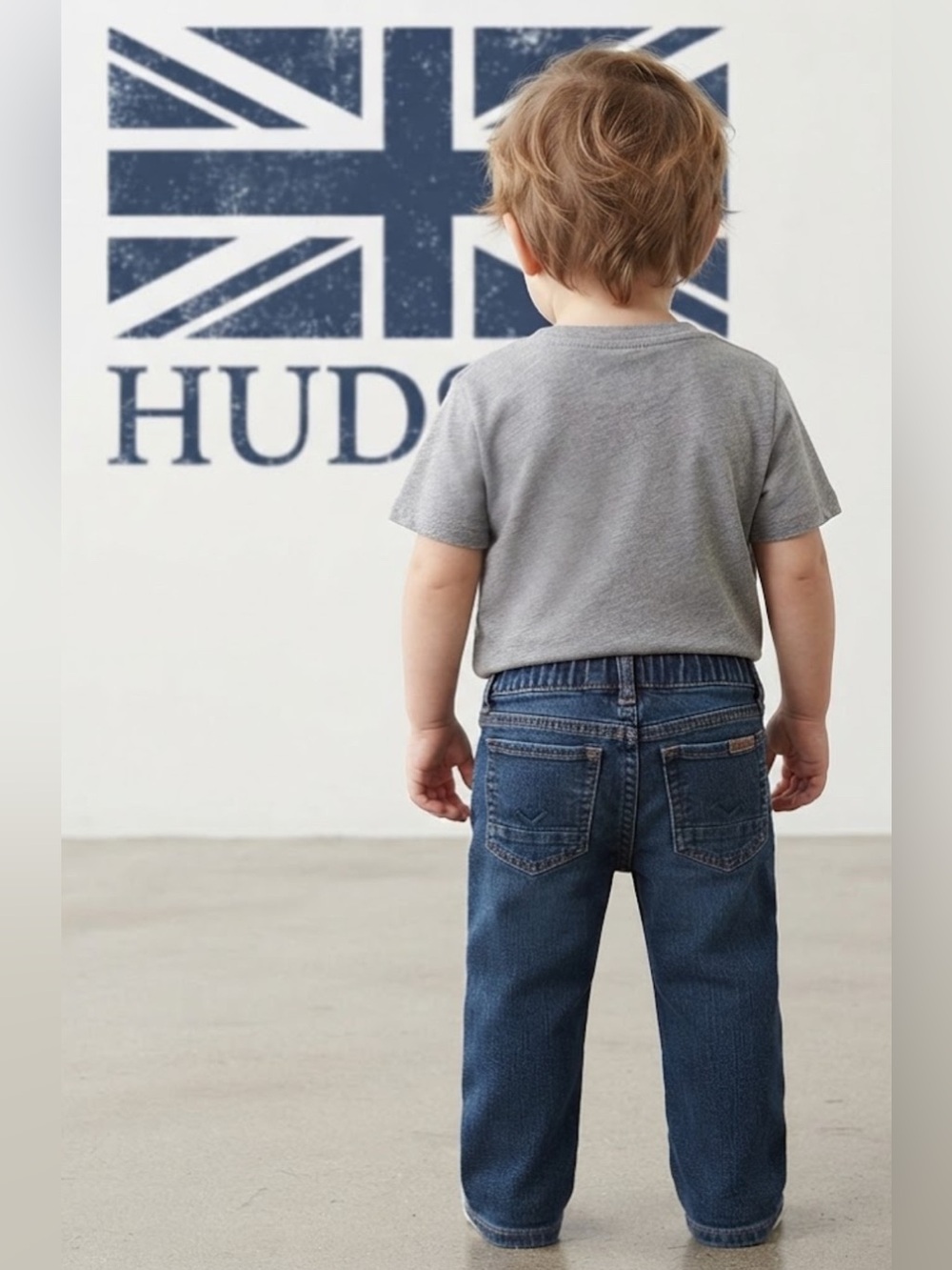 Authentic Hudson signature toddler designer denim jeans sz 3T